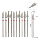 Diamond Nail Drill Bits Set For Gel And Acrylic Removal Diamond Nail Drill Bits Set For Gel And Acrylic Removal