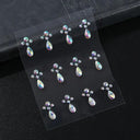 Diamond Sparkle Makeup Sticker Set for Dazzling Looks Diamond Sparkle Makeup Sticker Set for Dazzling Looks