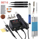 Digital Heat Gun Soldering Iron Dual Display Welding Tool Digital Heat Gun Soldering Iron Dual Display Welding Tool