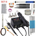 Digital Heat Gun Soldering Iron Dual Display Welding Tool Digital Heat Gun Soldering Iron Dual Display Welding Tool