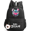 Disney Lilo & Stitch Unisex Backpack with Rabbit Ears Cute Disney Lilo & Stitch Unisex Backpack with Rabbit Ears Cute