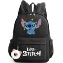 Disney Lilo & Stitch Unisex Backpack with Rabbit Ears Cute Disney Lilo & Stitch Unisex Backpack with Rabbit Ears Cute