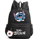 Disney Lilo & Stitch Unisex Backpack with Rabbit Ears Cute Disney Lilo & Stitch Unisex Backpack with Rabbit Ears Cute
