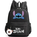 Disney Lilo & Stitch Unisex Backpack with Rabbit Ears Cute Disney Lilo & Stitch Unisex Backpack with Rabbit Ears Cute