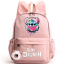 Disney Lilo & Stitch Unisex Backpack with Rabbit Ears Cute Disney Lilo & Stitch Unisex Backpack with Rabbit Ears Cute