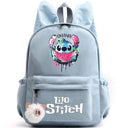 Disney Lilo & Stitch Unisex Backpack with Rabbit Ears Cute Disney Lilo & Stitch Unisex Backpack with Rabbit Ears Cute