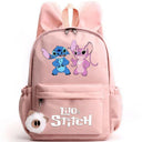 Disney Lilo & Stitch Unisex Backpack with Rabbit Ears Cute Disney Lilo & Stitch Unisex Backpack with Rabbit Ears Cute