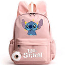 Disney Lilo & Stitch Unisex Backpack with Rabbit Ears Cute Disney Lilo & Stitch Unisex Backpack with Rabbit Ears Cute