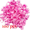 Disposable Eyelash Extension Kit with Glue Rings Containers Disposable Eyelash Extension Kit with Glue Rings Containers