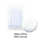 Disposable Precision Eyelash Extension Brushes - 100 Micro Brushes Disposable Precision Eyelash Extension Brushes - 100 Micro Brushes