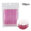 Disposable Precision Eyelash Extension Brushes - 100 Micro Brushes Disposable Precision Eyelash Extension Brushes - 100 Micro Brushes