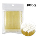 Disposable Precision Eyelash Extension Brushes - 100 Micro Brushes Disposable Precision Eyelash Extension Brushes - 100 Micro Brushes