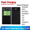 DIY 18650 Power Bank Case Dual USB C Fast Charging 22.5W DIY 18650 Power Bank Case Dual USB C Fast Charging 22.5W