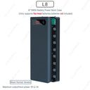 DIY 8 Cell 18650 Battery Power Bank Case Dual USB Charging DIY 8 Cell 18650 Battery Power Bank Case Dual USB Charging