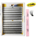 DIY Eyelash Cluster Extension Kit For Natural Fluffy Lashes DIY Eyelash Cluster Extension Kit For Natural Fluffy Lashes
