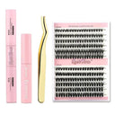 DIY Eyelash Cluster Extension Kit For Natural Fluffy Lashes DIY Eyelash Cluster Extension Kit For Natural Fluffy Lashes