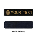 Custom Dog Paw Embroidery Patch: Personalized Pet Style Custom Dog Paw Embroidery Patch: Personalized Pet Style