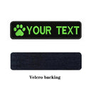 Custom Dog Paw Embroidery Patch: Personalized Pet Style Custom Dog Paw Embroidery Patch: Personalized Pet Style