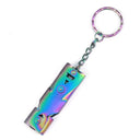 Double Pipe Whistle Keychain: Ultimate Outdoor Safety Tool Double Pipe Whistle Keychain: Ultimate Outdoor Safety Tool