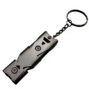 Double Pipe Whistle Keychain: Ultimate Outdoor Safety Tool Double Pipe Whistle Keychain: Ultimate Outdoor Safety Tool