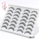 Dramatic 3D Mink False Eyelashes Set for Luxurious Volume Dramatic 3D Mink False Eyelashes Set for Luxurious Volume