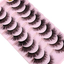 Dramatic Cat-Eye Faux Mink Wispy Lashes for Volume Dramatic Cat-Eye Faux Mink Wispy Lashes for Volume