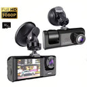 DriveGuard 3-Camera Dash Cam System With Night Vision Pro - 1080P Front And Rear DriveGuard 3-Camera Dash Cam System With Night Vision Pro - 1080P Front And Rear
