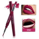 Dual-Ended Lipstick Pencil Set - Matte Waterproof Lip Liner Dual-Ended Lipstick Pencil Set - Matte Waterproof Lip Liner