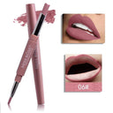 Dual-Ended Lipstick Pencil Set - Matte Waterproof Lip Liner Dual-Ended Lipstick Pencil Set - Matte Waterproof Lip Liner