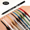 Dual Gel Pencil: Waterproof Eyeliner Lip Liner for Eyes Dual Gel Pencil: Waterproof Eyeliner Lip Liner for Eyes