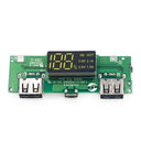 Dual USB Lithium Battery Charging Module with LED Display Dual USB Lithium Battery Charging Module with LED Display