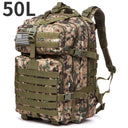 Durable 30L/50L Waterproof Tactical Backpack for Outdoor Use Durable 30L/50L Waterproof Tactical Backpack for Outdoor Use