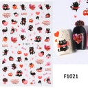 Easter Bunny Nail Stickers Playful Design for Festive Nails Easter Bunny Nail Stickers Playful Design for Festive Nails