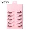 Eco-Friendly 3D Mink Wispy Lashes Set - 5 Pairs Long Eco-Friendly 3D Mink Wispy Lashes Set - 5 Pairs Long