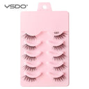Eco-Friendly 3D Mink Wispy Lashes Set - 5 Pairs Long Eco-Friendly 3D Mink Wispy Lashes Set - 5 Pairs Long