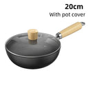 Eco Friendly Non Stick Cast Iron Wok Pan For Cooktops Eco Friendly Non Stick Cast Iron Wok Pan For Cooktops