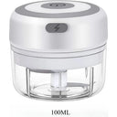 Electric Garlic Mincer 250ML USB Miniature Onion Chopper Portable Food Processor Electric Garlic Mincer 250ML USB Miniature Onion Chopper Portable Food Processor