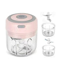 Electric Garlic Mincer 250ML USB Miniature Onion Chopper Portable Food Processor Electric Garlic Mincer 250ML USB Miniature Onion Chopper Portable Food Processor
