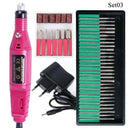 Electric Nail Drill Set High Speed Multi Functional Tool Electric Nail Drill Set High Speed Multi Functional Tool