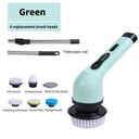 Electric Spin Cleaning Brush Set 9 In 1 Effortless Cleaning Electric Spin Cleaning Brush Set 9 In 1 Effortless Cleaning