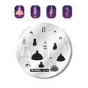 Elegance & Serpent Nail Art Stencils Bundle Steel Designs Elegance & Serpent Nail Art Stencils Bundle Steel Designs