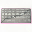 Elegance & Serpent Nail Art Stencils Bundle Steel Designs Elegance & Serpent Nail Art Stencils Bundle Steel Designs