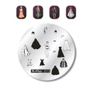 Elegance & Serpent Nail Art Stencils Bundle Steel Designs Elegance & Serpent Nail Art Stencils Bundle Steel Designs