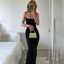 Elegant Maxi Dress Summer Sleeveless Chic Party Outfit Elegant Maxi Dress Summer Sleeveless Chic Party Outfit