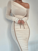 Elegant Mesh Backless Bodycon Dress For Sophisticated Women Elegant Mesh Backless Bodycon Dress For Sophisticated Women