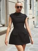 Elegant Pencil Long Dress Sophisticated Bodycon Maxi Gray Elegant Pencil Long Dress Sophisticated Bodycon Maxi Gray