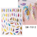 Elegant Rose Gold Winter Nail Stickers for Holiday Art Elegant Rose Gold Winter Nail Stickers for Holiday Art