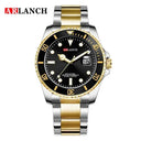 Stainless Steel Waterproof Mens Watch Luxury Timepiece Stainless Steel Waterproof Mens Watch Luxury Timepiece
