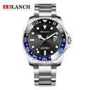 Stainless Steel Waterproof Mens Watch Luxury Timepiece Stainless Steel Waterproof Mens Watch Luxury Timepiece