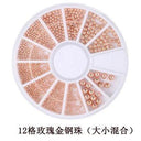 Elegant White Nail Art Pearl And Rhinestone Manicure Kit Set Elegant White Nail Art Pearl And Rhinestone Manicure Kit Set